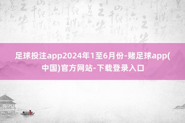 足球投注app　　2024年1至6月份-赌足球app(中国)官方网站-下载登录入口